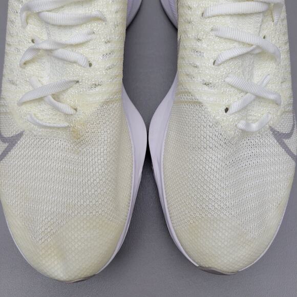Nike Wmns Air Zoom Tempo NEXT% Flyknit White Atmosphere Grey CI9924-101 Sz 7 - Picture 8 of 16